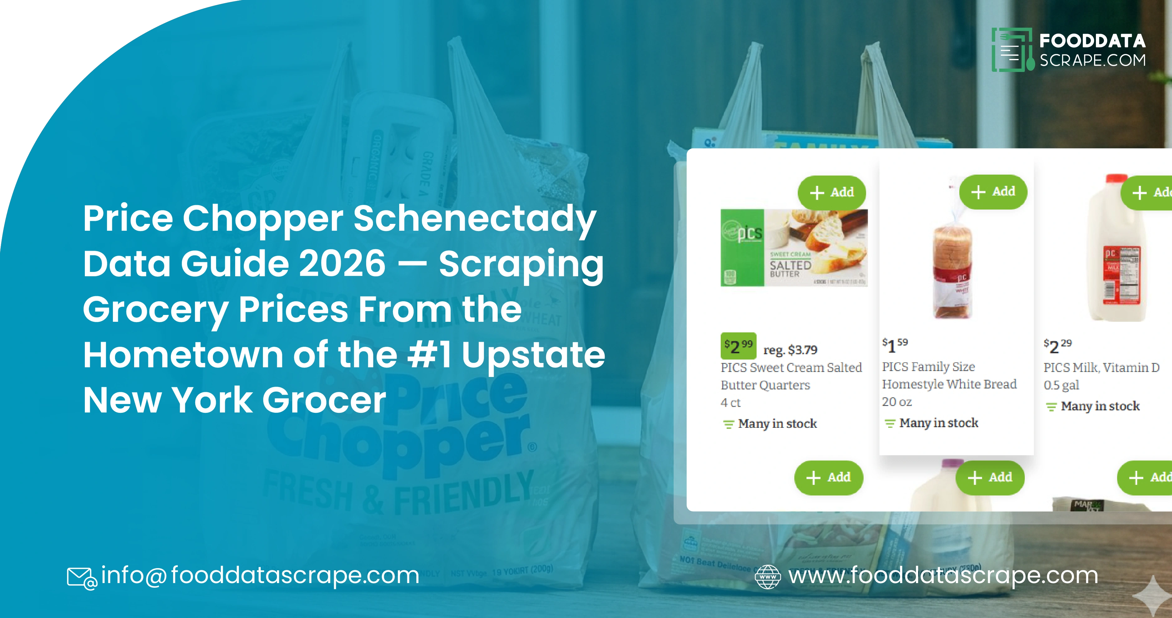 Price Chopper Schenectady Data Guide 2026 — Scraping Grocery Prices From the Hometown of the #1 Upstate New York Grocer
Price Chopper Schenectady Data Scraping 2026 — The HQ Market Advantage